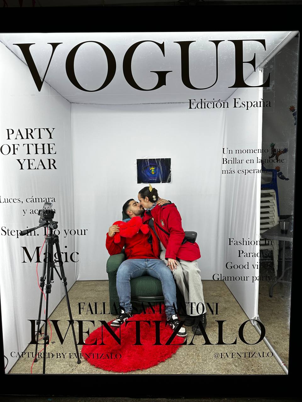 Cabina Vogue en gala de empresa