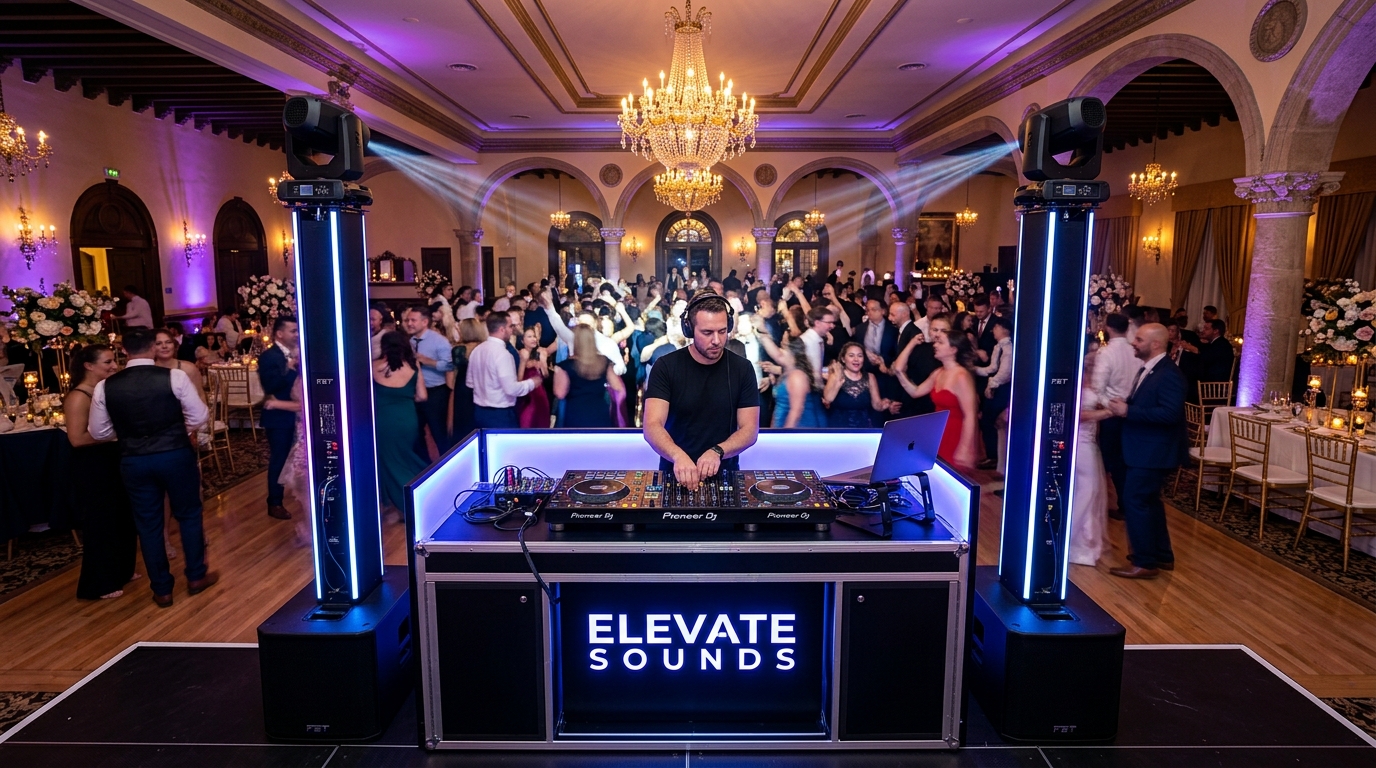 Disco móvil profesional en boda en Castellón