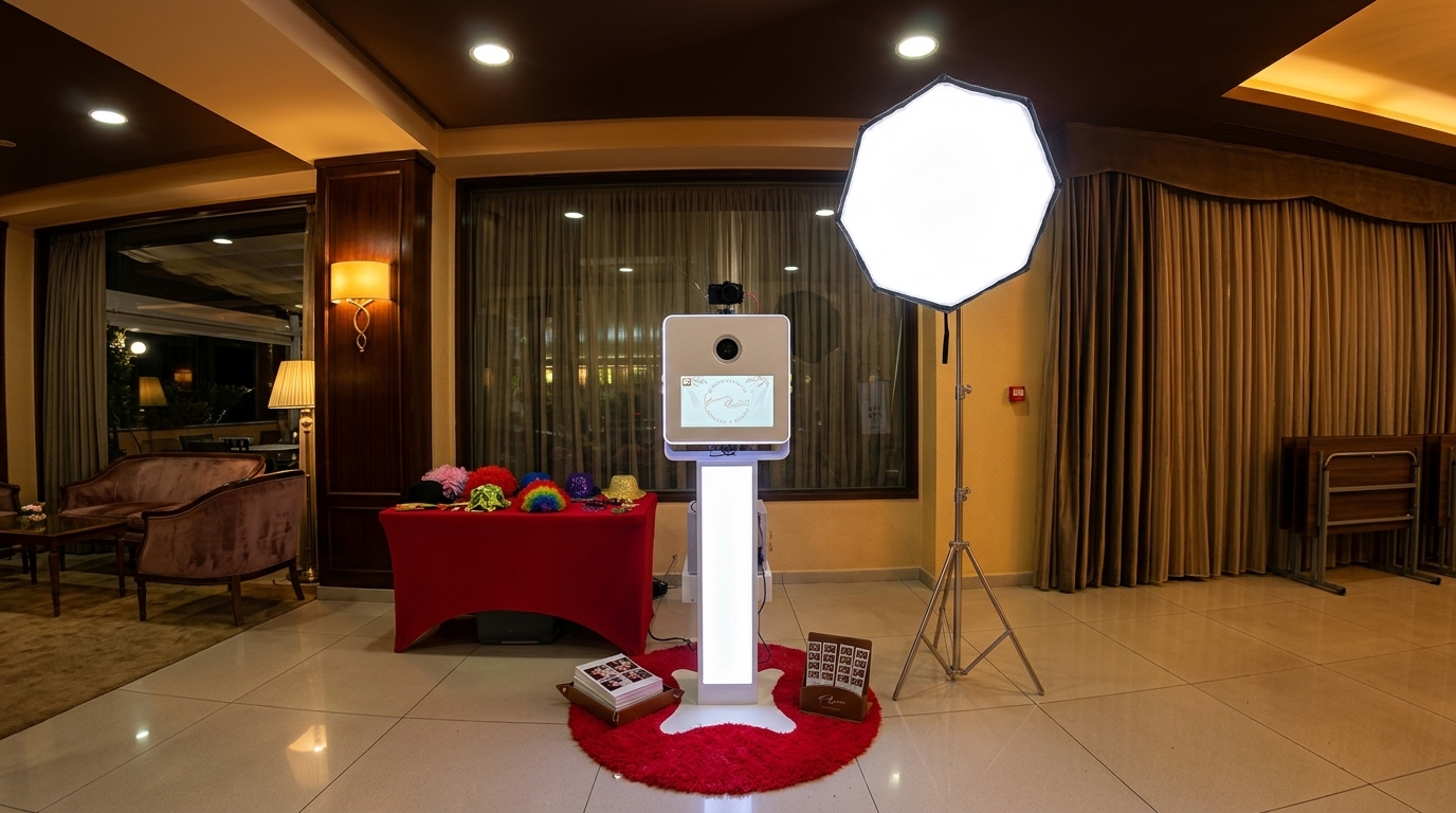 Fotomatón premium en evento en Castellón
