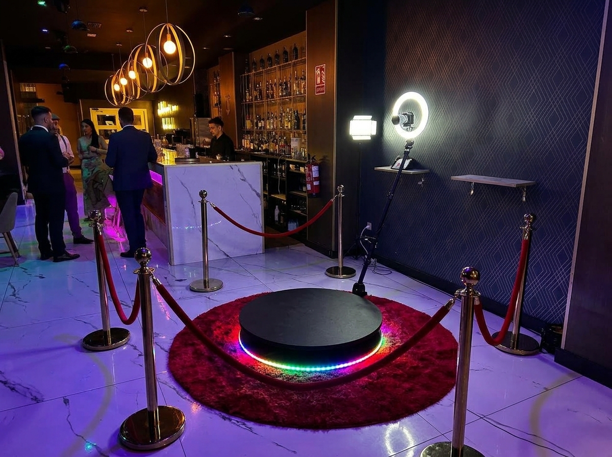 Plataforma 360 en evento