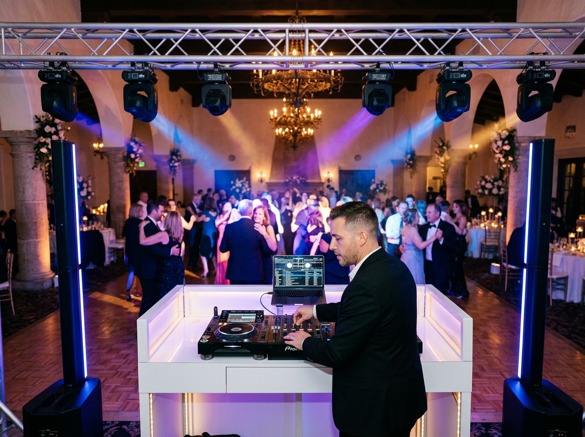 Disco Móvil Profesional en boda